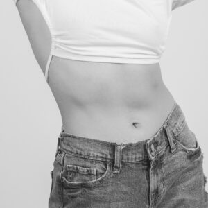 Crop Top de Algodón Transpirable