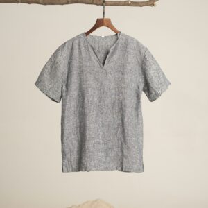 Camisa de Lino Manga Larga