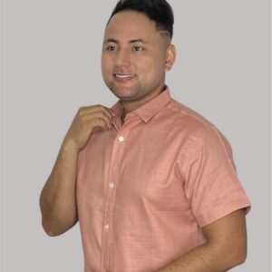 Camisa Manga Corta de Lino