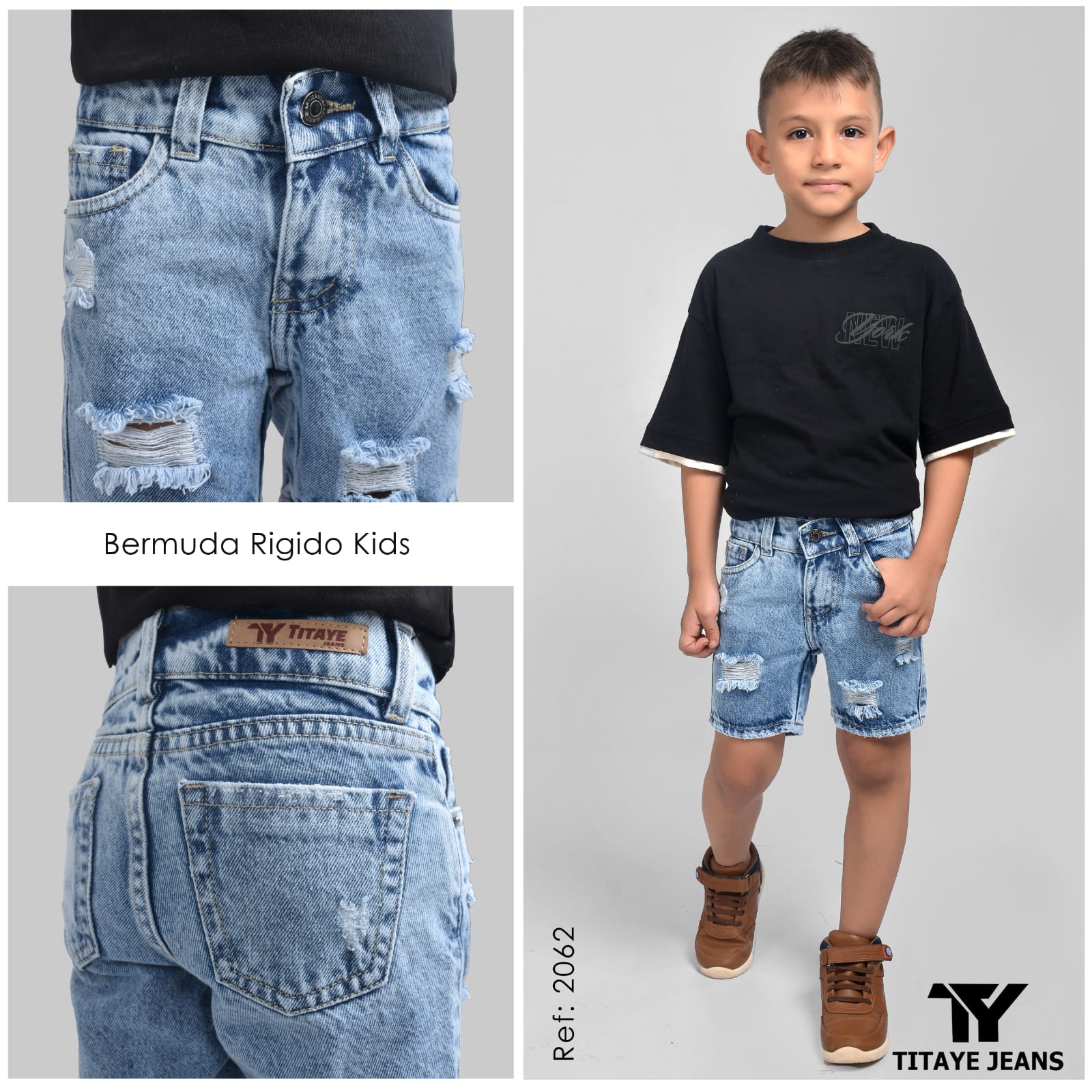 Bermuda Rígido Kids