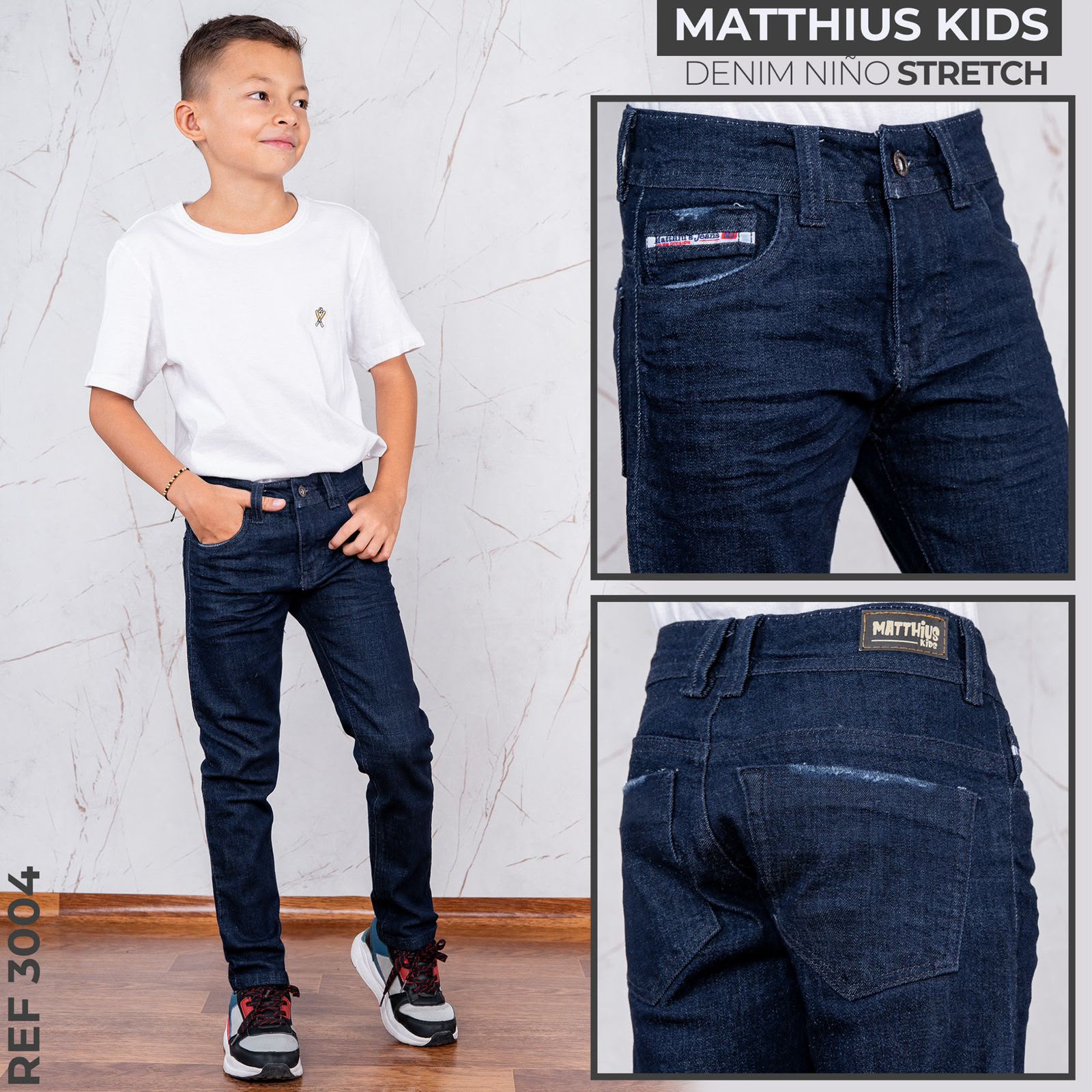 Denim Niño Stretch