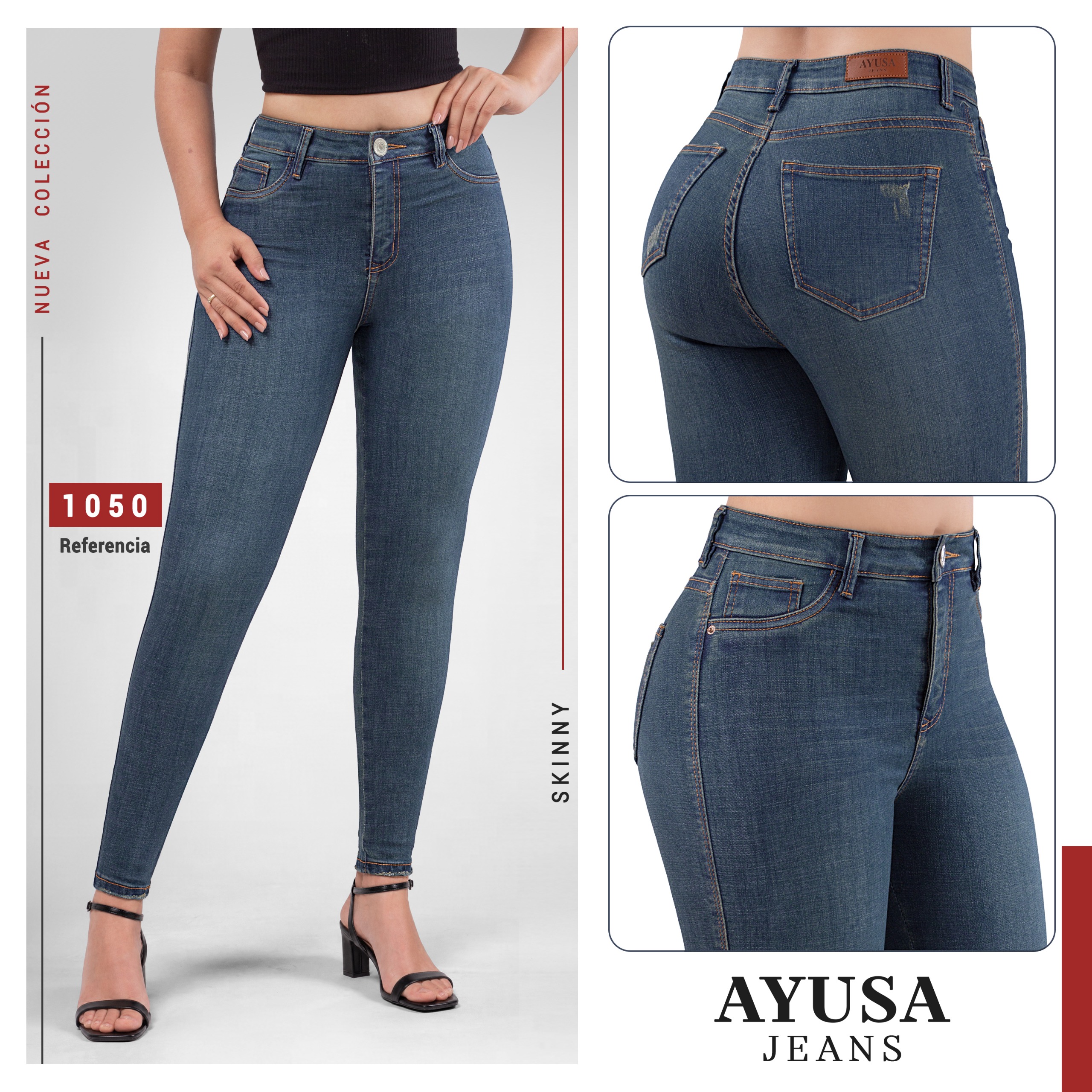 Jeans Skinny Mujer